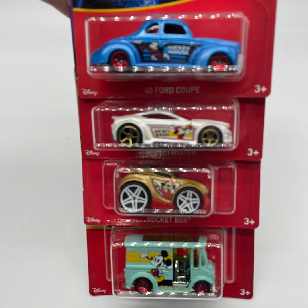 Hot Wheels - 2018 Mickey Mouse Series Walmart Exclusive - Complete Set of 8