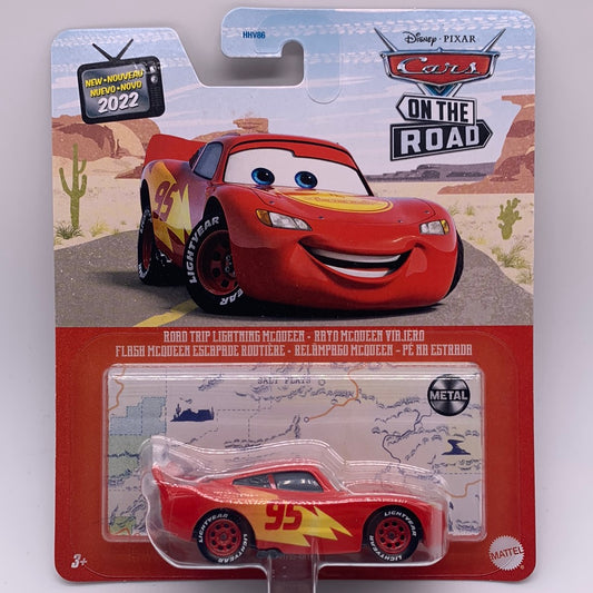 Disney Pixar Cars 2022 On The Road Movie - Road Trip Lightning McQueen