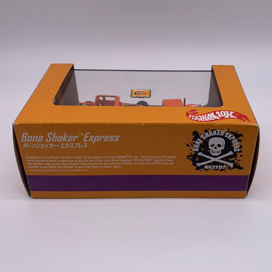 Hot Wheels Collectors - 2006 Larry Wood Design Japan Convention Exclusive Bone Shaker Express - #1414/1500