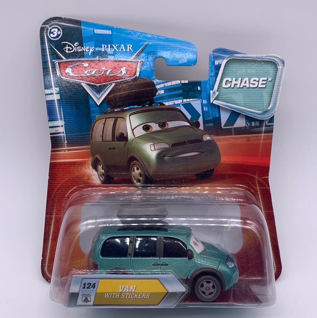 Disney Pixar Cars Movie - Van with Stickers (#124) Chase