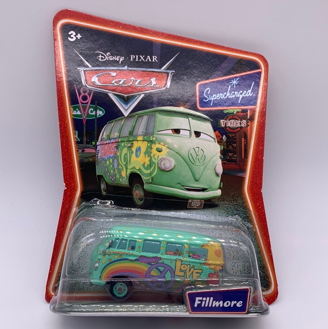 Disney Pixar Cars Movie - Supercharged Fillmore VW Bus