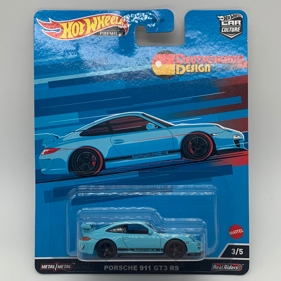 Hot Wheels Car Culture Premium - Deutschland Design Series 2 - #3/5 - Porsche 911 GT3 RS