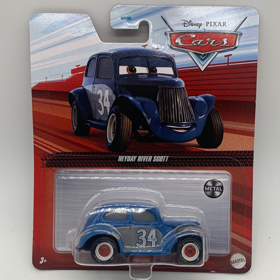 Disney Pixar Cars 3 Movie - Thomasville Racer Heyday River Scott