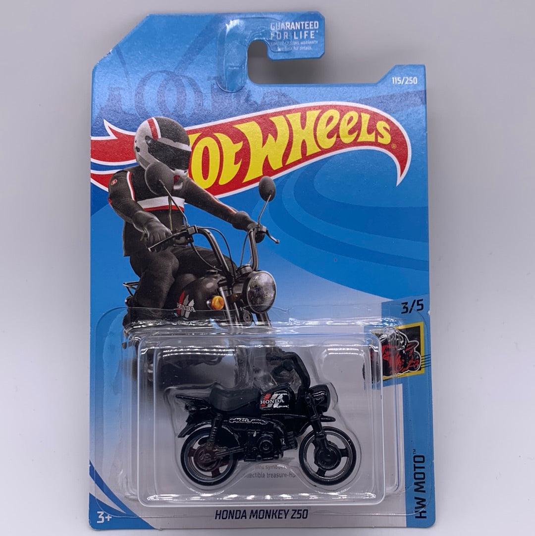 Hot Wheels Regular Treasure Hunt - 2019 E Case - Honda Monkey Z50