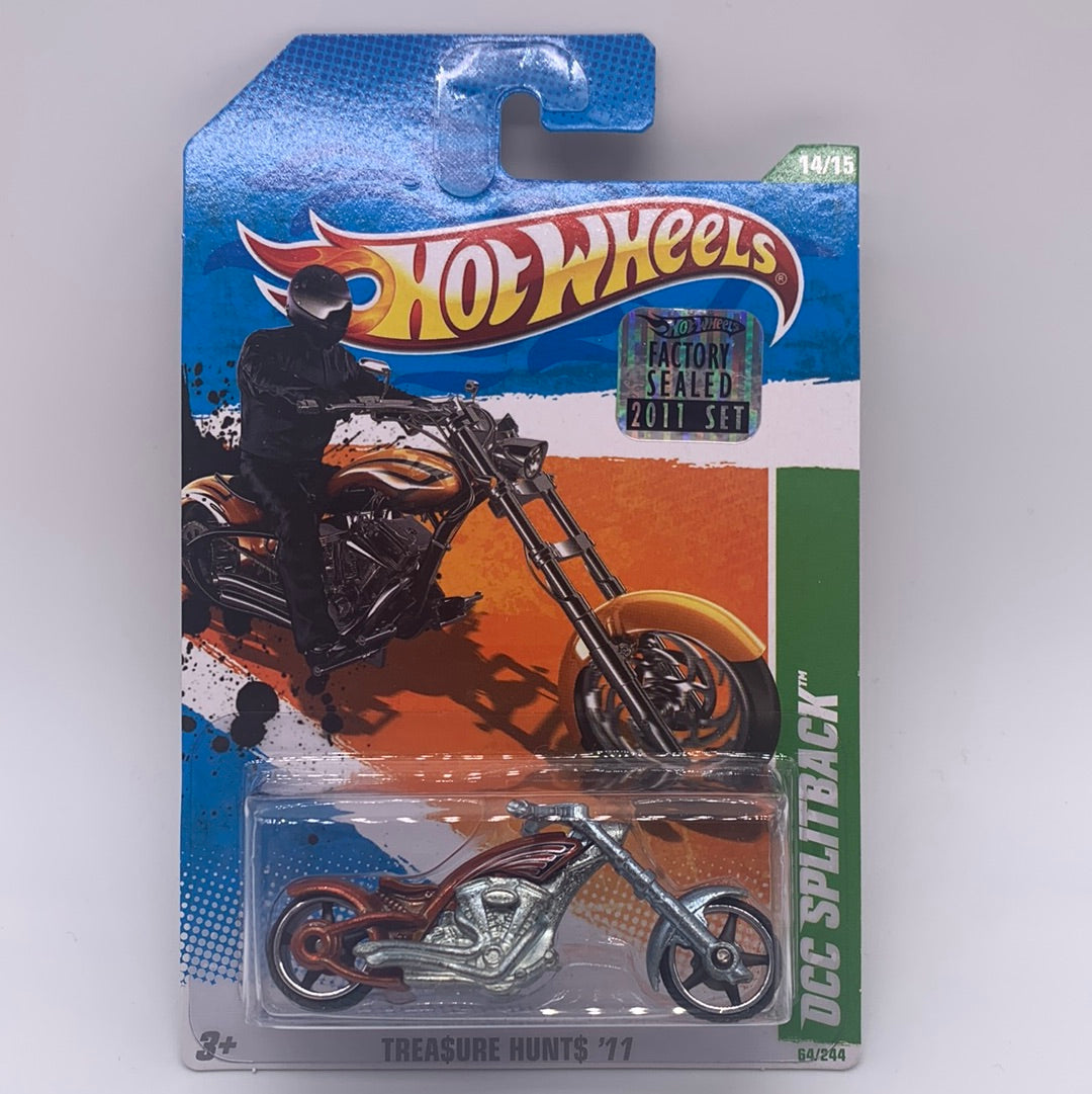 Hot Wheels Super Treasure Hunt - 2011 P Case Factory Stickered - OCC Splitback