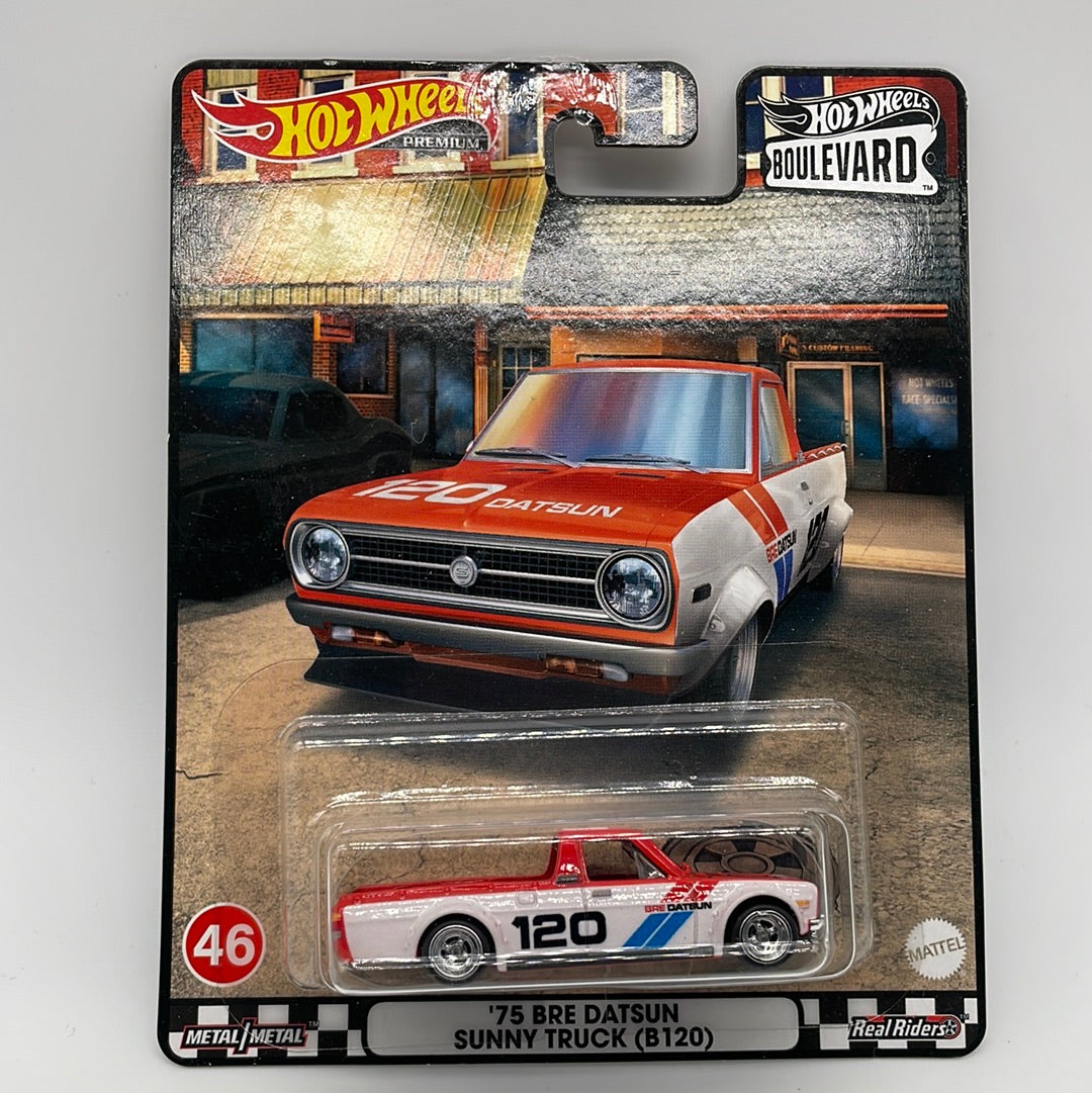 Hot Wheels Boulevard Mix K Single - #46 ‘75 BRE Datsun Sunny Truck (B120)