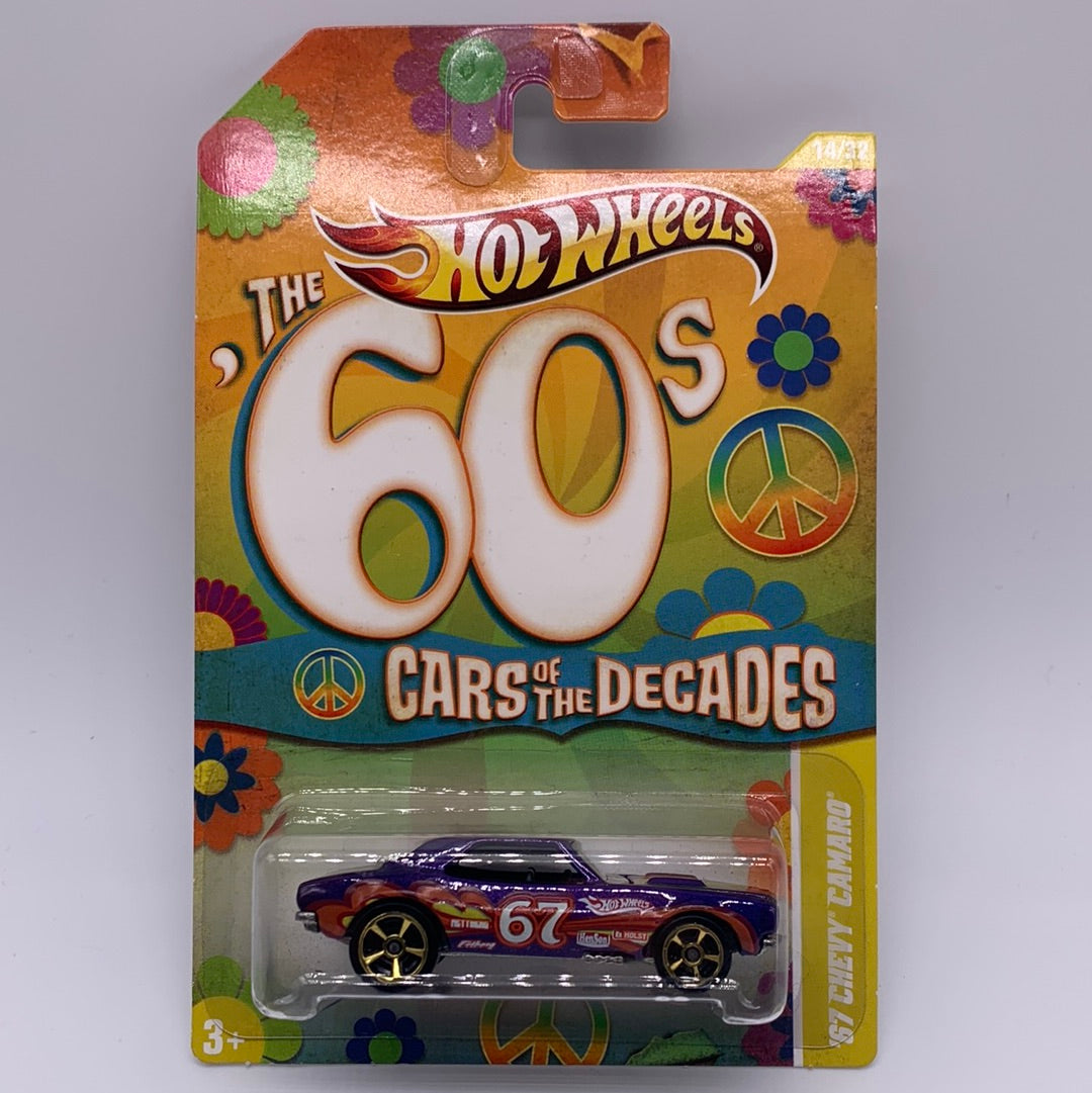 Hot Wheels 2011 Walmart Exclusive - Cars of the Decades Series #14/32 - ‘67 Chevy Camaro
