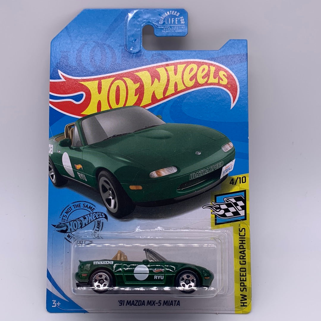 Hot Wheels 2019 GameStop Exclusive - ‘91 Mazda MX-5 Miata