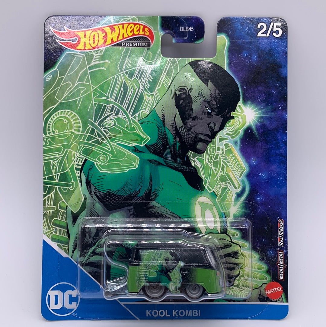 Hot Wheels Pop Culture Premium - 2022 DC Comics Series Single - #2/5 - Green Lantern Kool Kombi