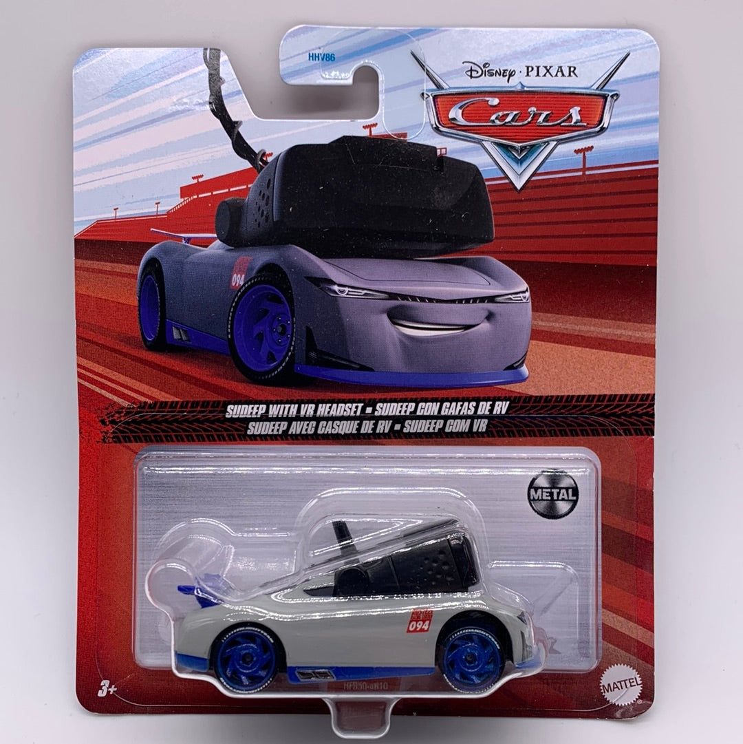 Disney Pixar Cars Movie - Cars 3 Sudeep with VR Headset