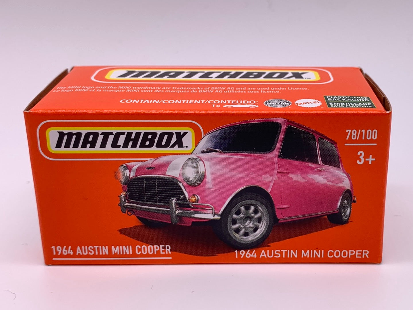 Matchbox Power Grabs - #78/100 - 1964 Austin Mini Cooper