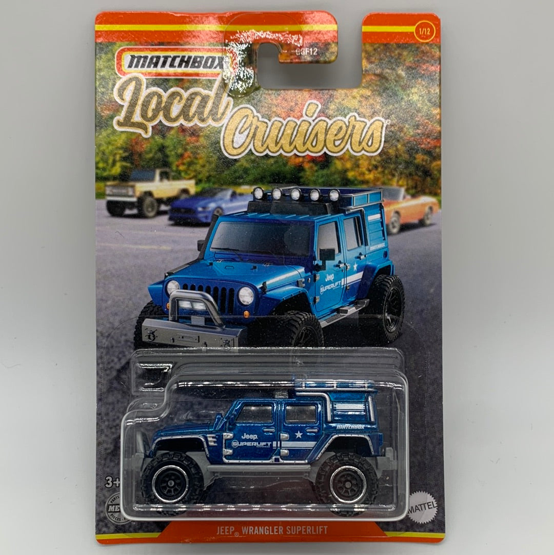 Matchbox Mainline - Local Cruisers Series (#1/12) - Jeep Wrangler Superlift