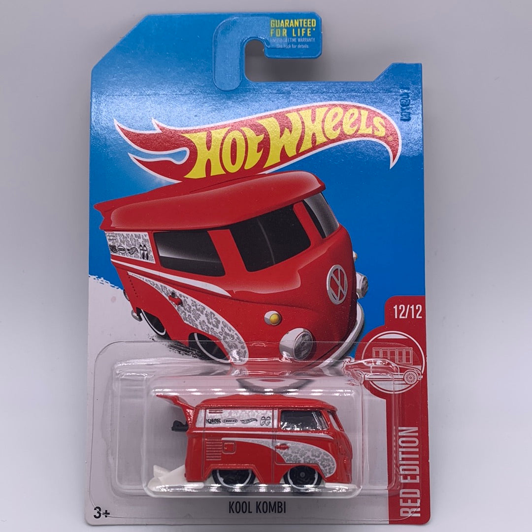 Hot Wheels 2017 Target Exclusive Red Edition - Kool Kombi
