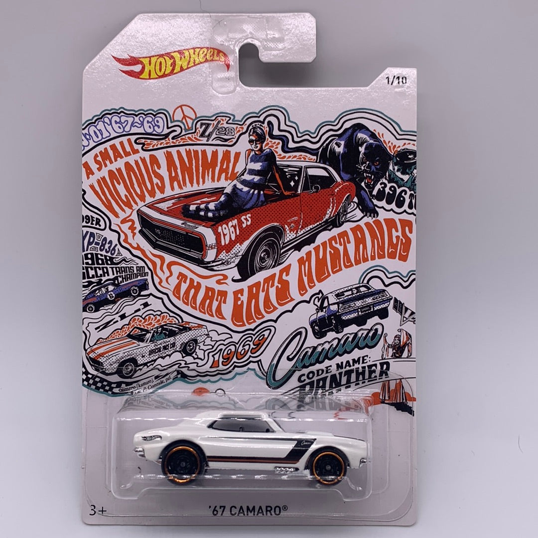 Hot Wheels Walmart Exclusive - Chevy Camaro Series #1/10 - ‘67 Camaro