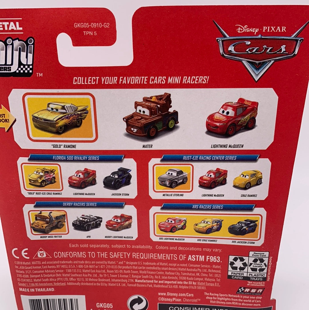 Disney Pixar Cars Movie - Metal Mini Racers 3 Pack - Radiator Springs Series