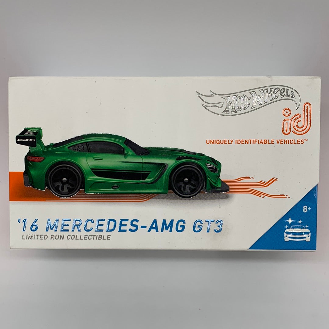 Hot Wheels Boxed Series 1 ID Car - Factory Fresh - ‘16 Mercedes-AMG GT3