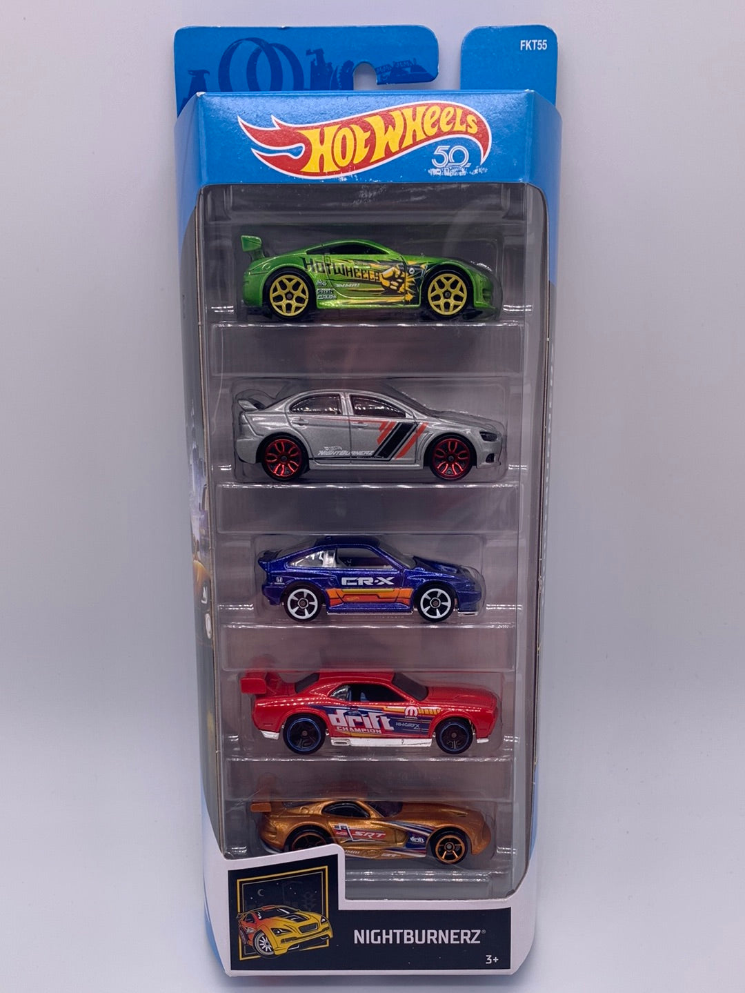 Hot Wheels 5 Pack - 2017 Nightburnerz