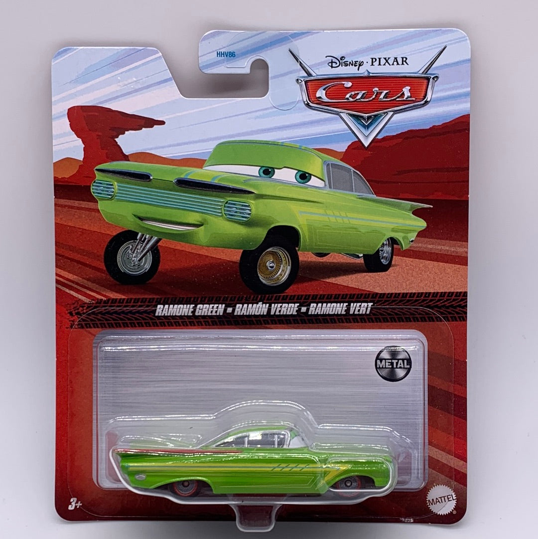 Disney Pixar Cars Movie - Cars 2 Green Ramone