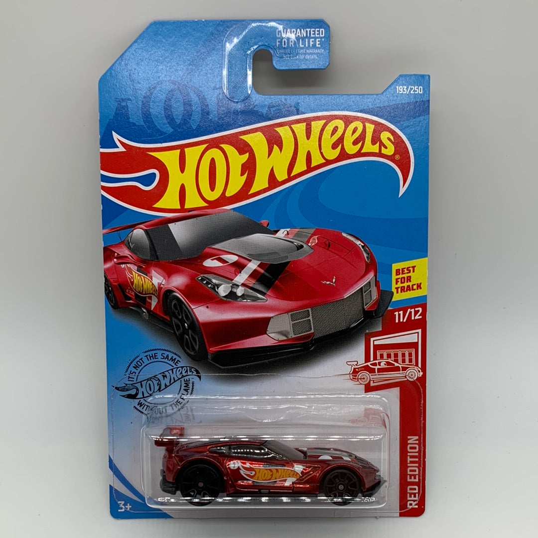 Hot Wheels 2019 Target Exclusive Red Edition - CHASE VERSION Corvette C7.R