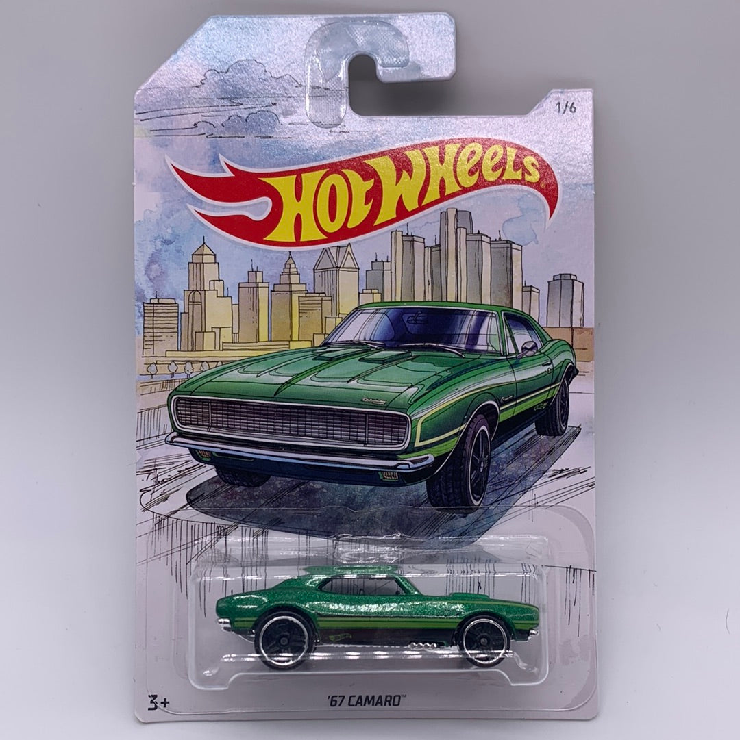 Hot Wheels 2018 Walmart Exclusive - Detroit Muscle Series #1/6 - ‘67 Camaro