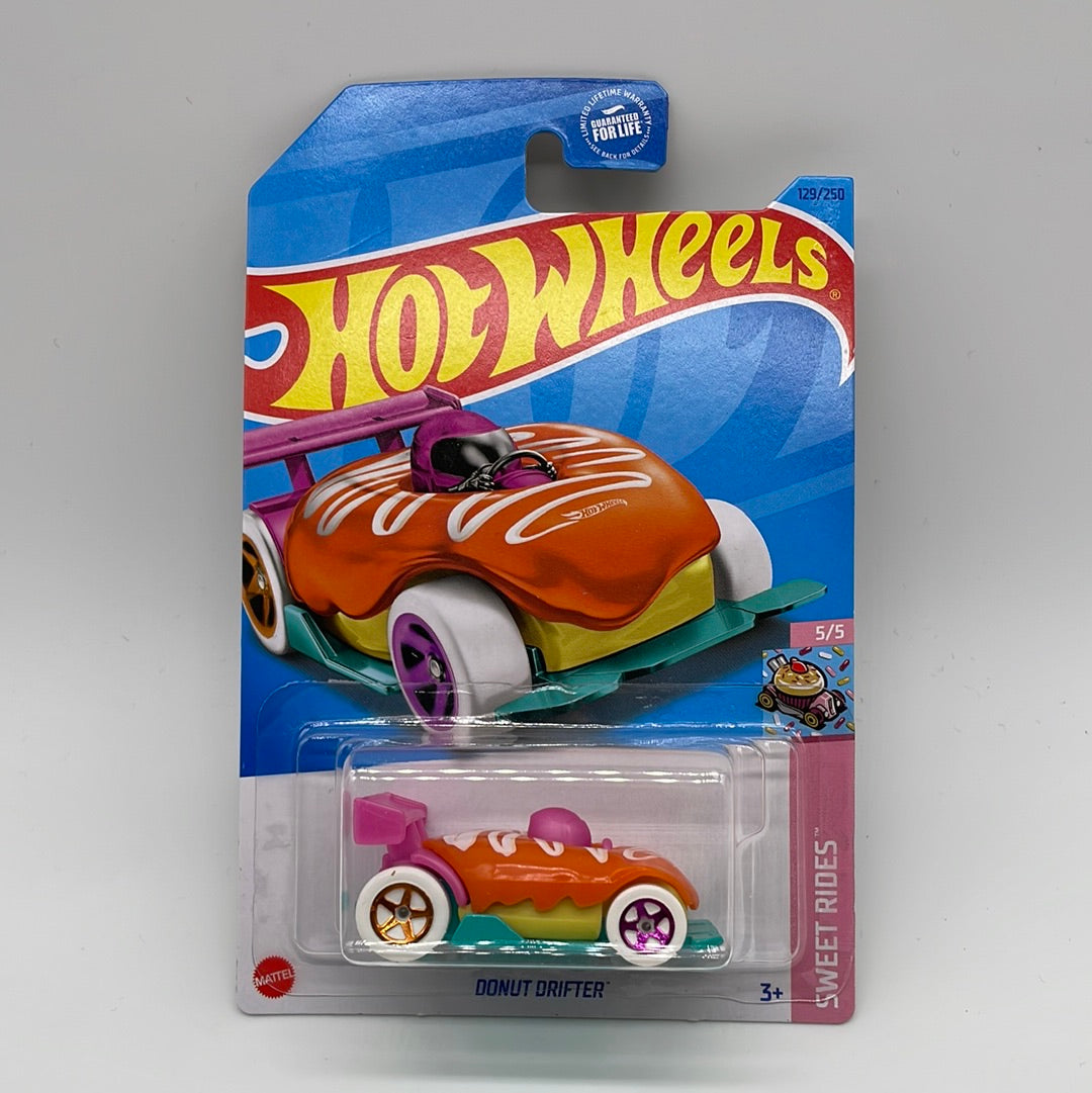 Hot Wheels Regular Treasure Hunt - 2023 F Case - Donut Drfiter