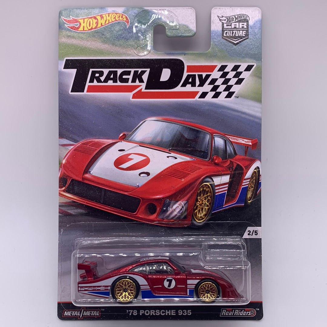 Hot Wheels Car Culture Premium - Track Day Series Single #2/5 - ‘78 Porsche 935