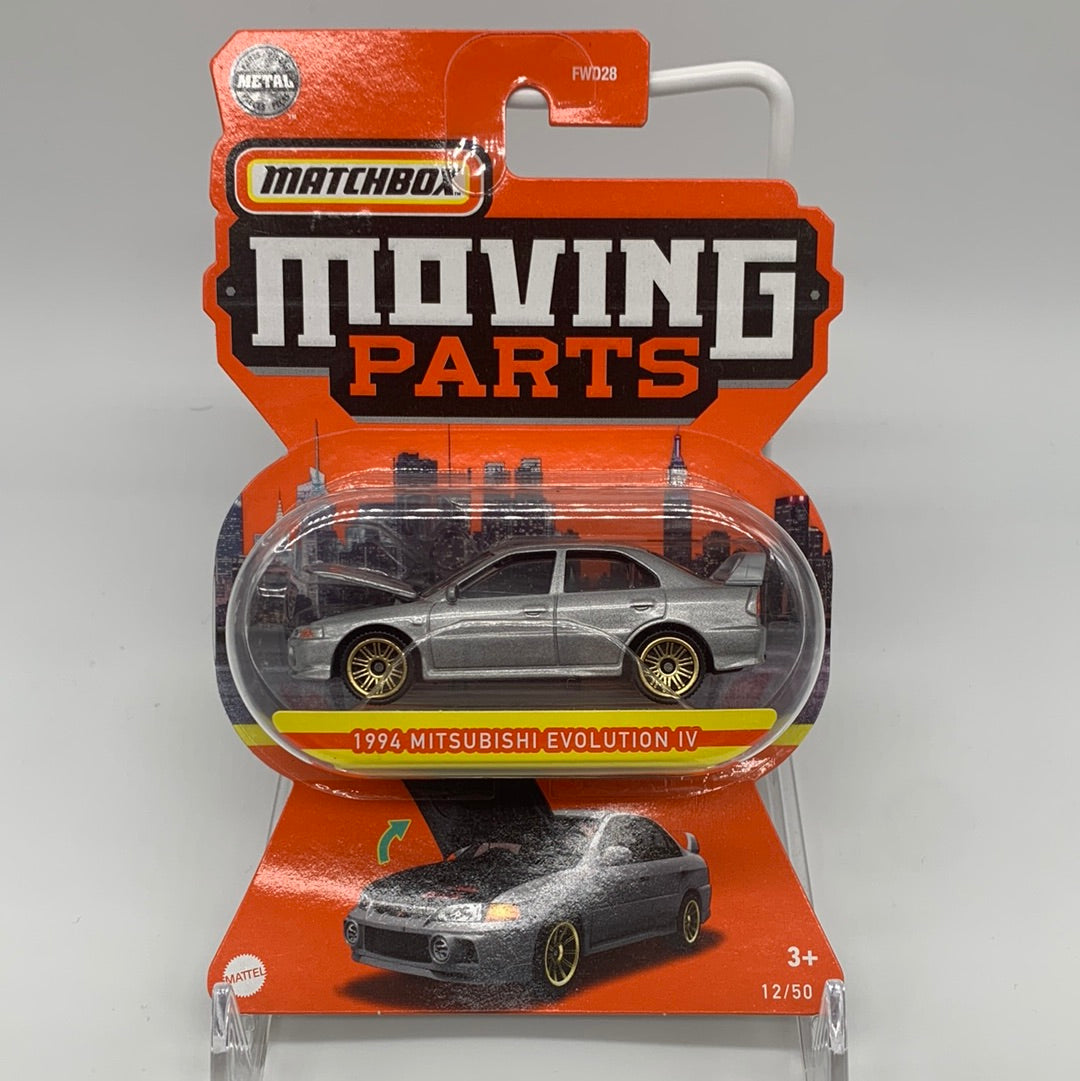 Matchbox Collectors Moving Parts Series - 1994 Mitsubishi Evolution IV