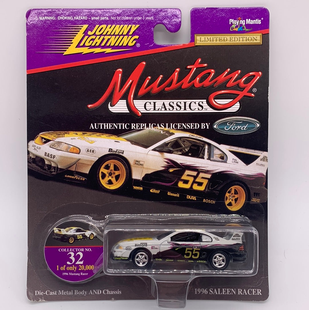 Johnny Lightning - Mustang Classics Series - Binford Tools #55 1996 Saleen Mustang Racer