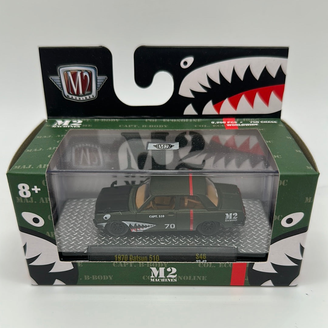 M2 Machines Acrylic Boxed Car - Flying Tiger Series S46 - 1970 Datsun 510