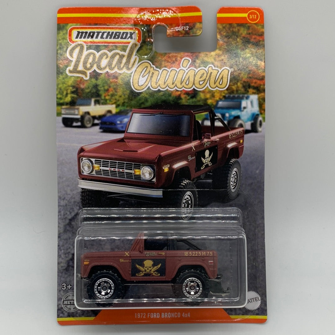 Matchbox Mainline - Local Cruisers Series (#3/12) - 1972 Ford Bronco 4x4