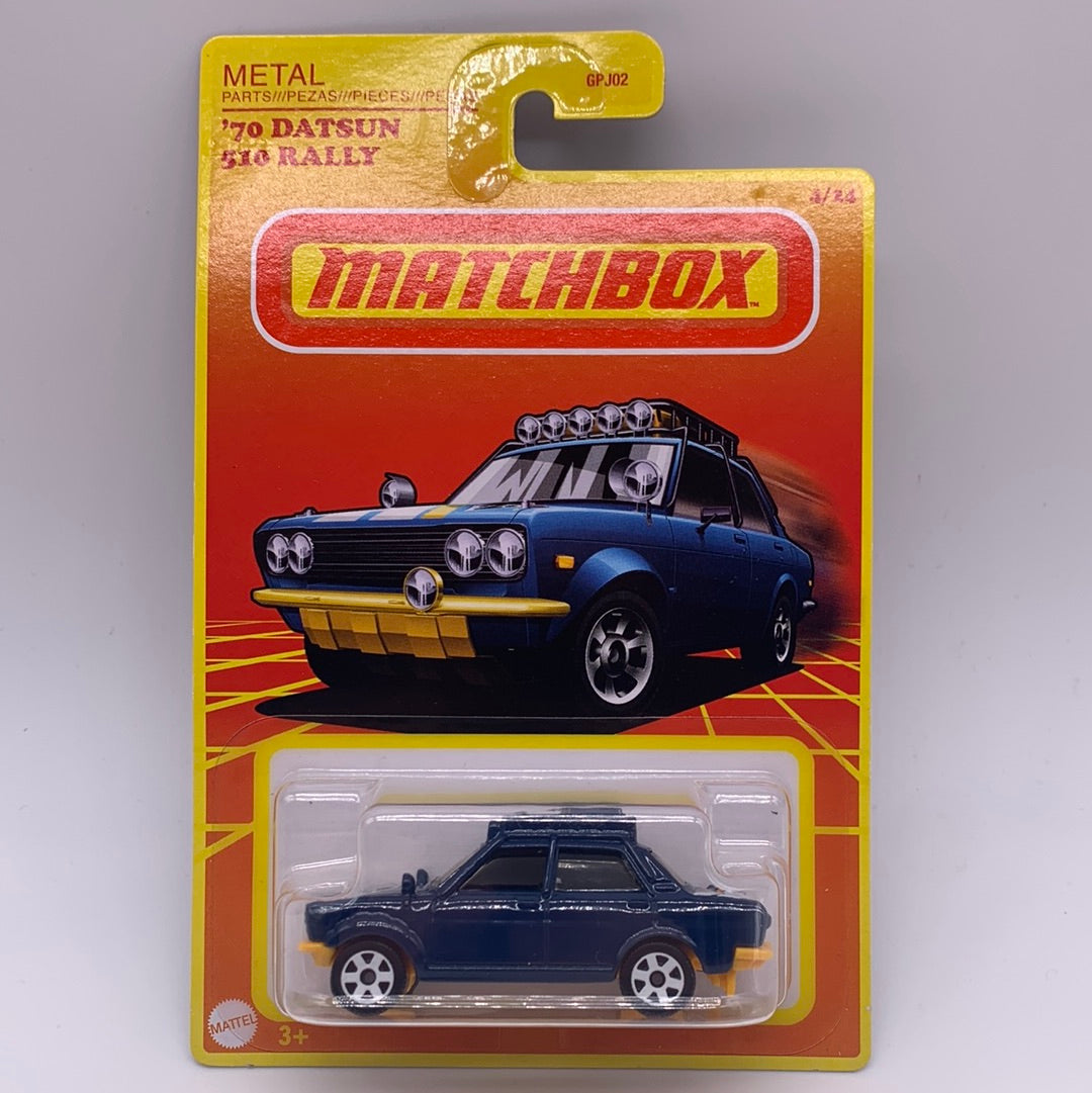Matchbox 2022 Target Exclusive Retro - #4/24- ‘70 Datsun 510 Rally