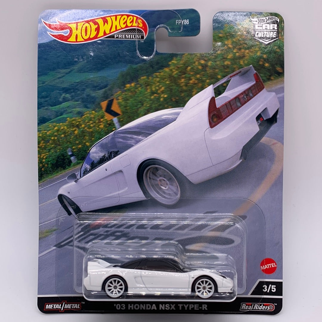 Hot Wheels Car Culture - Mountain Drifters Premium Series - #3/5 ‘03 Honda NSX Type-R