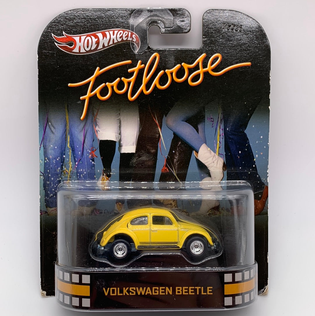 Hot Wheels 2013 Retro Entertainment Premium Single - Footloose Volkswagen Beetle (Movie Reel Packaging)