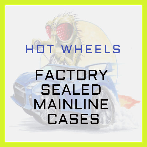 Hot Wheels Factory Sealed Mainline Cases