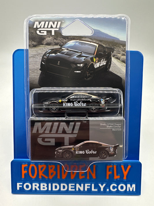 Mini GT Release #1130 - Shelby GT500 Dragon - Snake Concept - Black/Gold