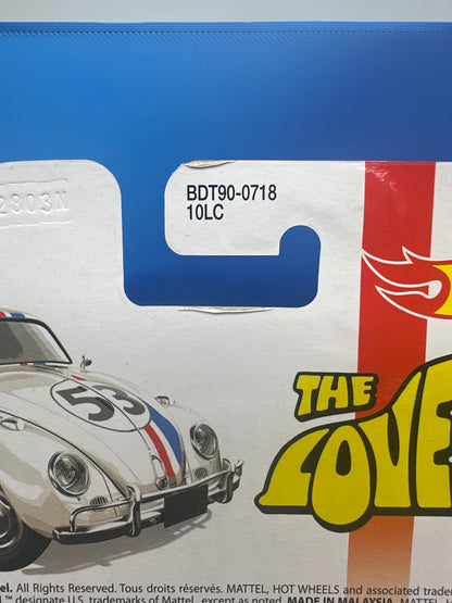 Hot Wheels 2014 Retro Entertainment Premium Single - The Love Bug - Volkswagen Beetle “Herbie” (Movie Reel Packaging)