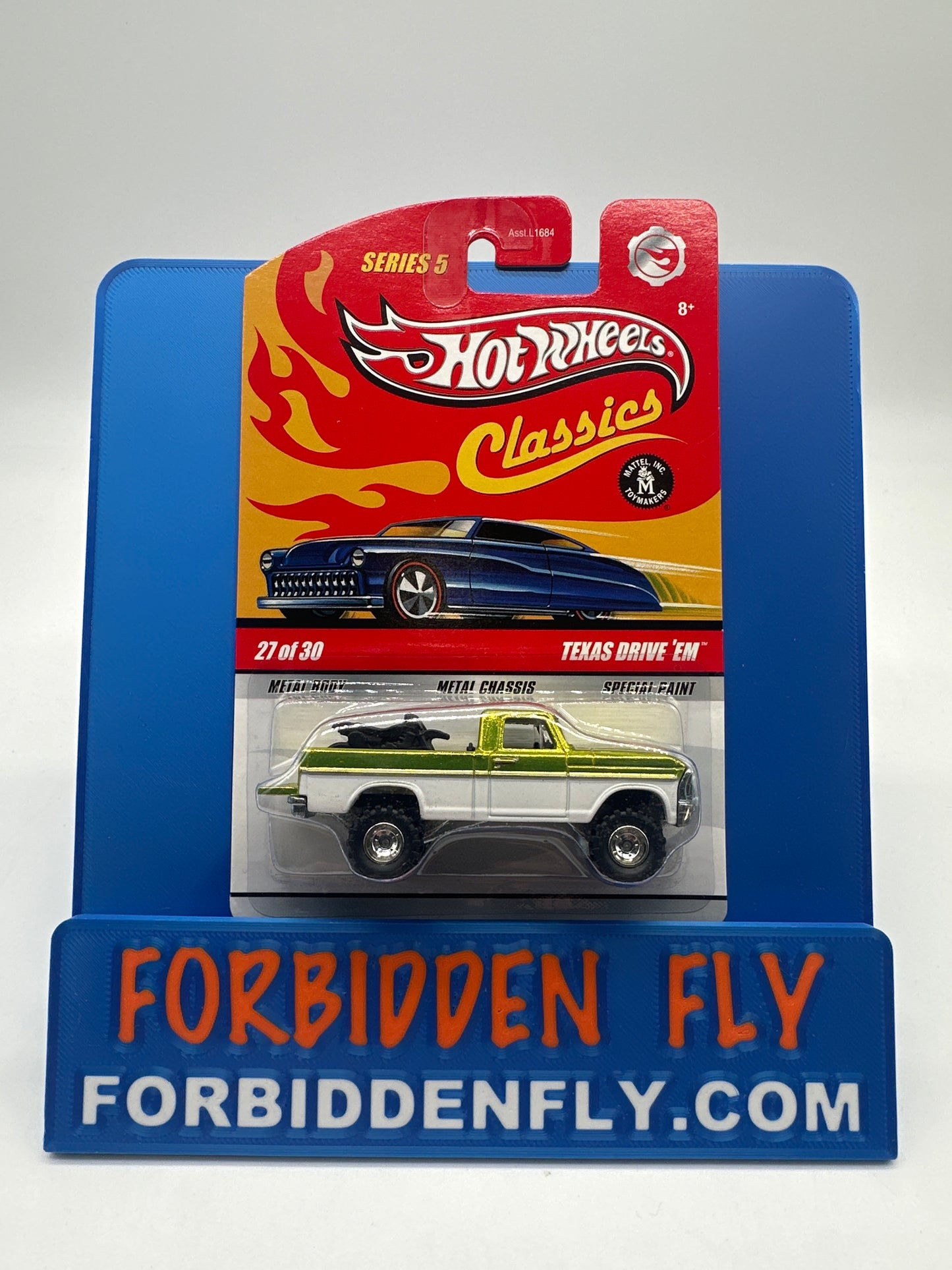 Hot Wheels Classics - Series 5 #27 of 30 CHASE - Texas Drive ‘Em - Antifreeze - *ERROR*