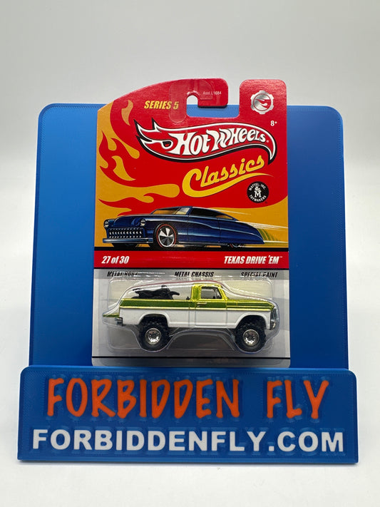 Hot Wheels Classics - Series 5 #27 of 30 CHASE - Texas Drive ‘Em - Antifreeze - *ERROR*