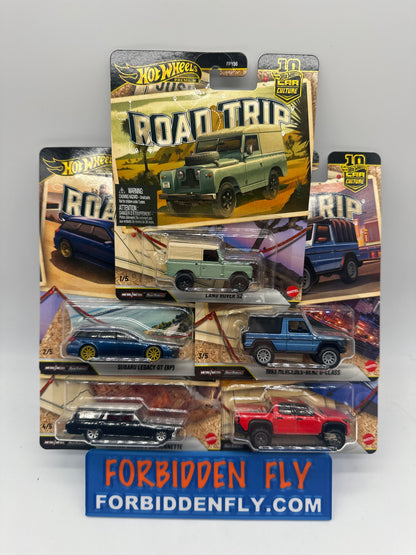 Hot Wheels Car Culture 2026 - Road Trip Premium Set of 5
