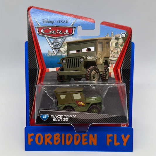 Disney Pixar Cars Movie - Cars 2 - Race Team Sarge