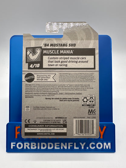 Hot Wheels 2022 M Case Super Treasure Hunt - ‘84 Mustang SVO