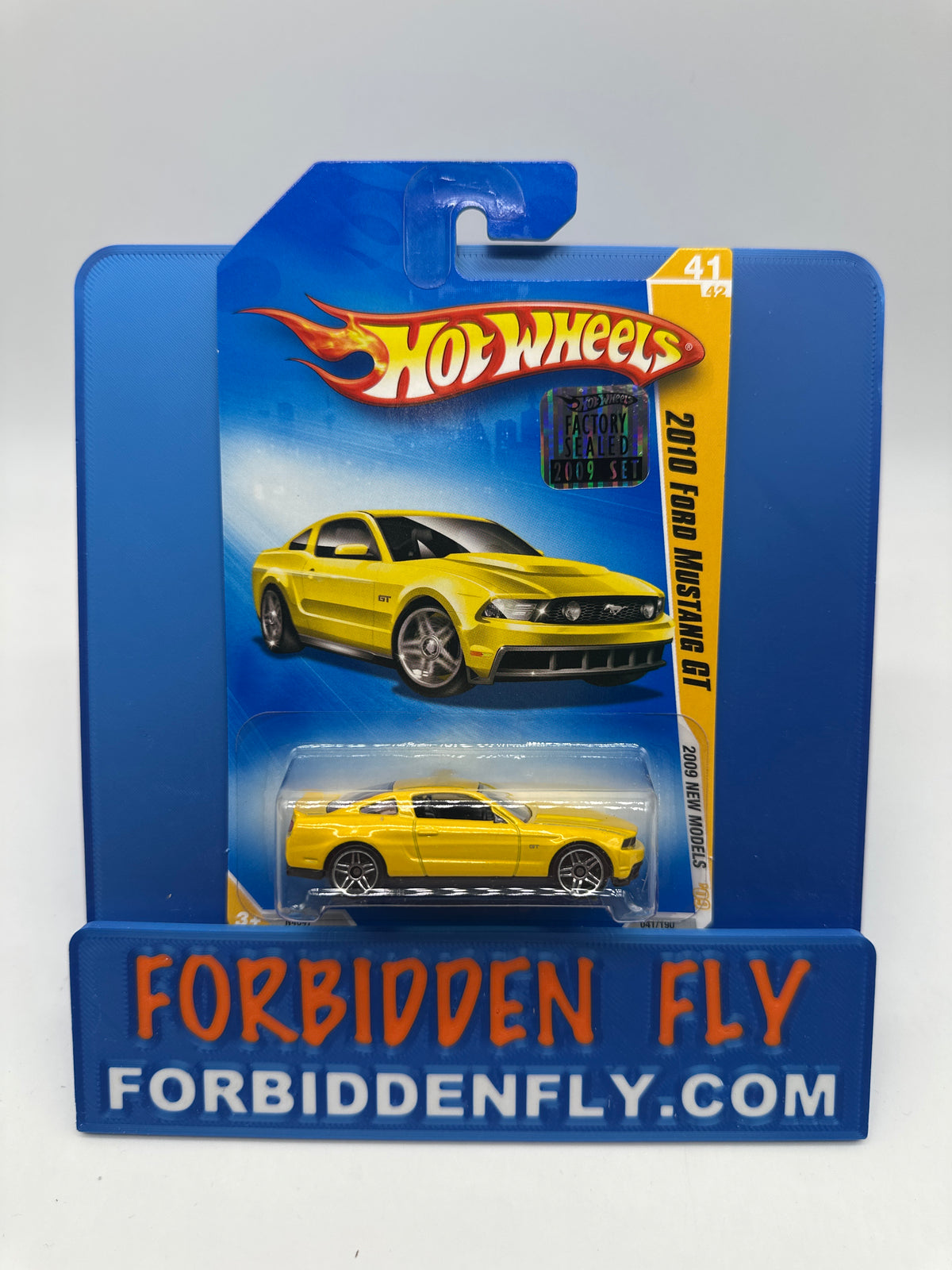 Hot Wheels Mainline - 2009 Factory Stickered - 2009 New Models Series - 2010 Ford Mustang GT - Lot Of 3