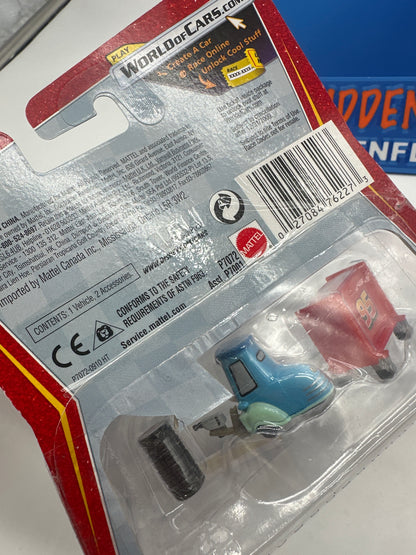 Disney Pixar Cars Movie - Eye Changing Pit Crew Member Guido