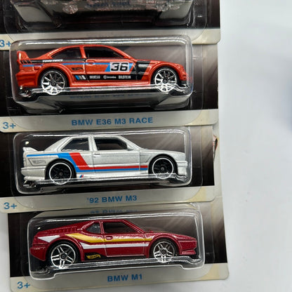 Hot Wheels - Walmart Exclusive 2016 BMW Series - Complete Set of 8