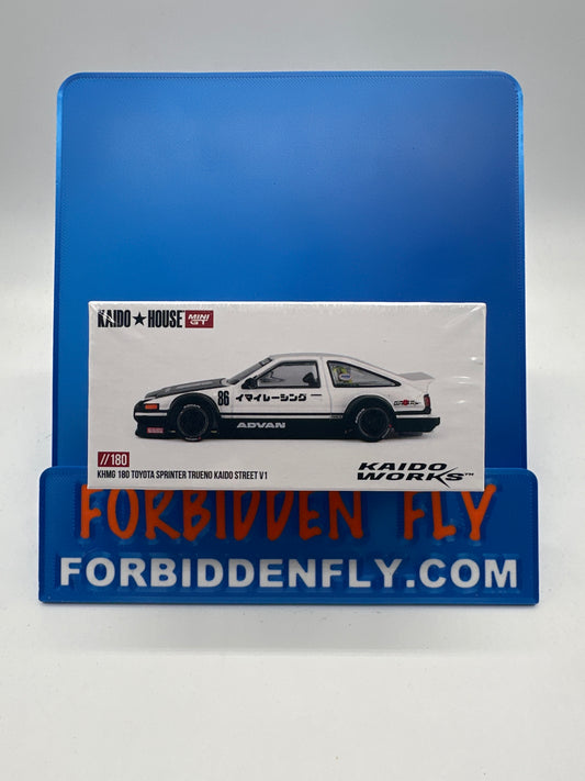 Kaido House (x MiniGT) - Regular #180 - Toyota Sprinter Trueno Kaido Street V1 White