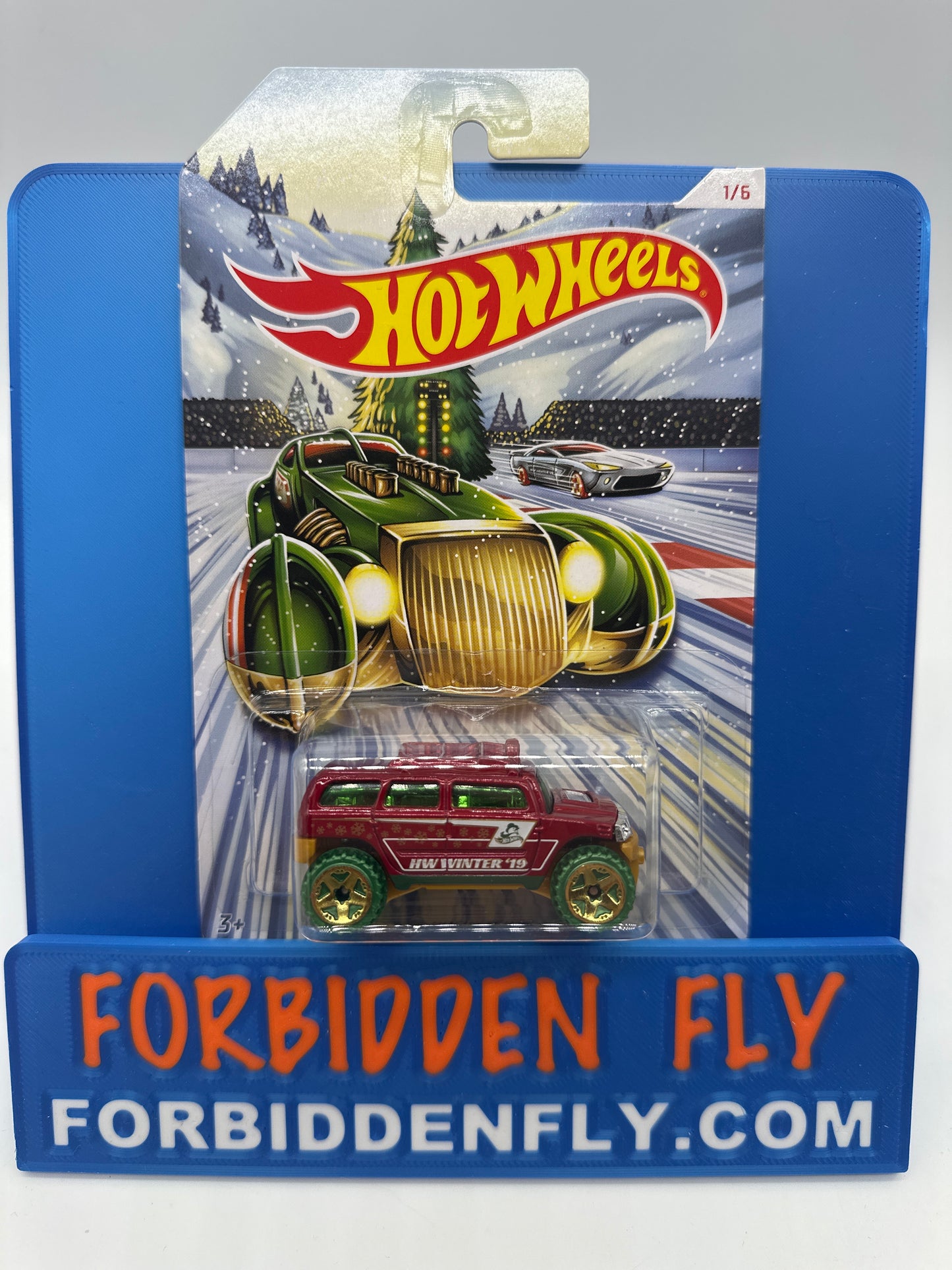 Hot Wheels - Wal Mart Exclusive 2019 Holiday Hot Rods Series - Complete Set of 6