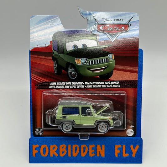 Disney Pixar Cars Movie - Cars 2 - Miles Axlerod with Open Hood