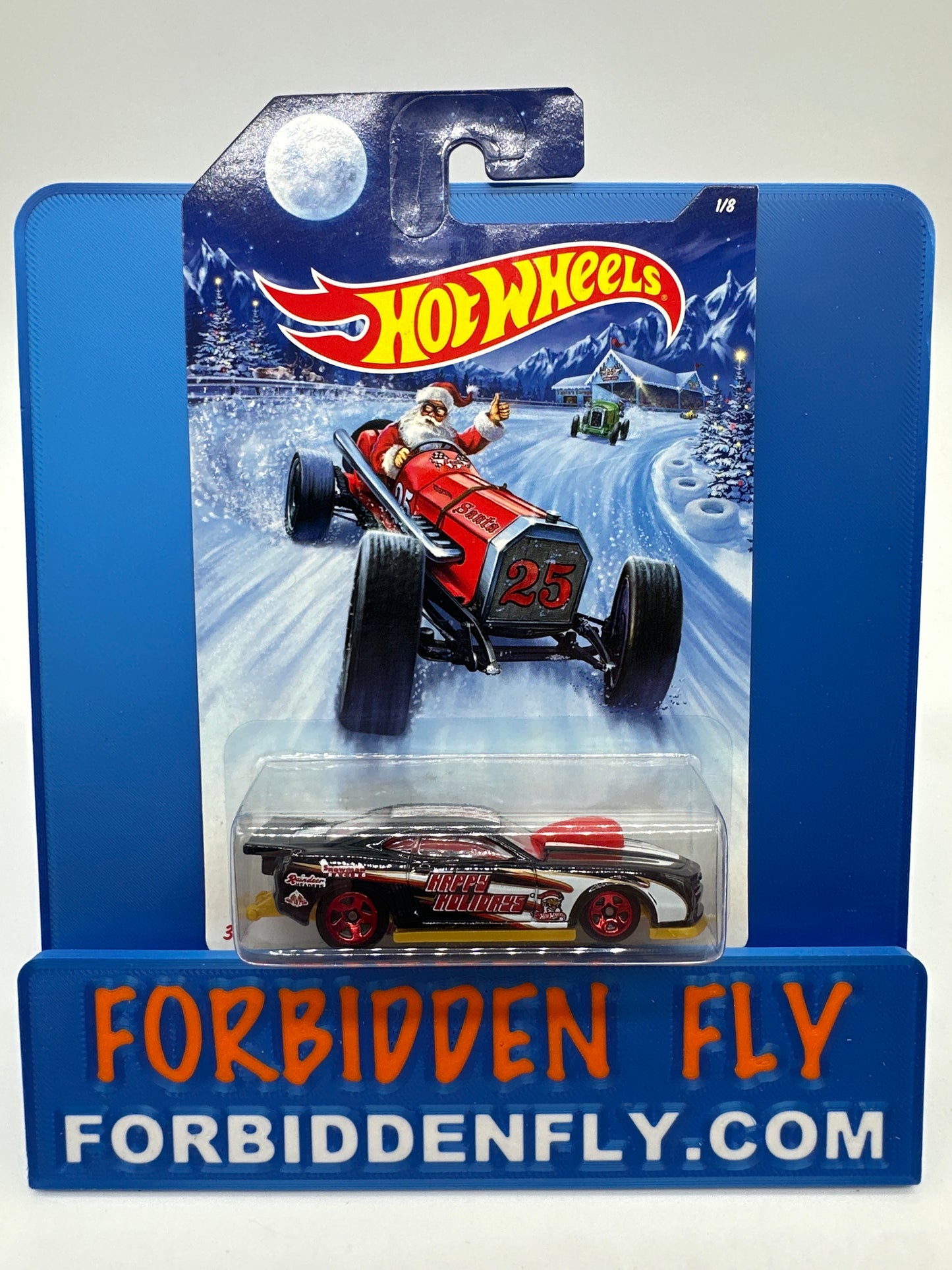 Hot Wheels - Wal Mart Exclusive 2014 Holiday Hot Rods Series - Complete Set of 8