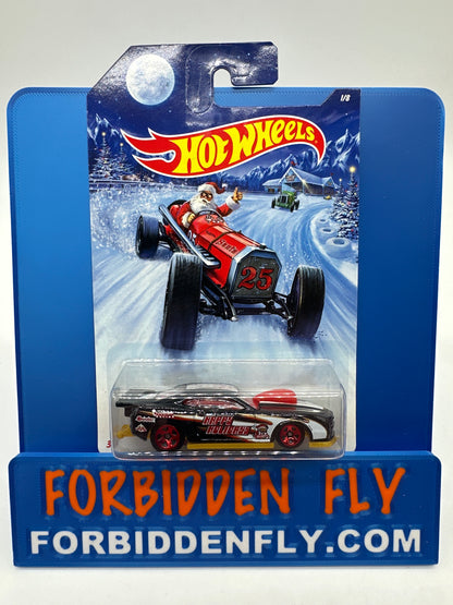 Hot Wheels - Wal Mart Exclusive 2014 Holiday Hot Rods Series - Complete Set of 8