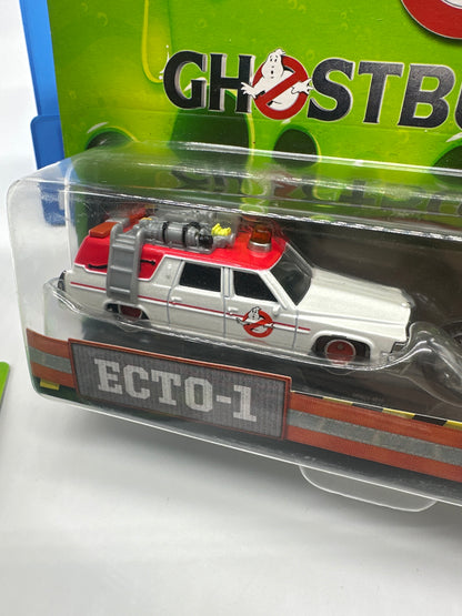 Hot Wheels 2016 Retro Entertainment Premium 2 Pack Single - Ghostbusters Ecto-1 and Ecto-2